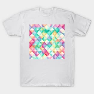 DIAMOND MULTICOLOR DESIGN, PASTEL COLOR, IPHONE CASE T-Shirt